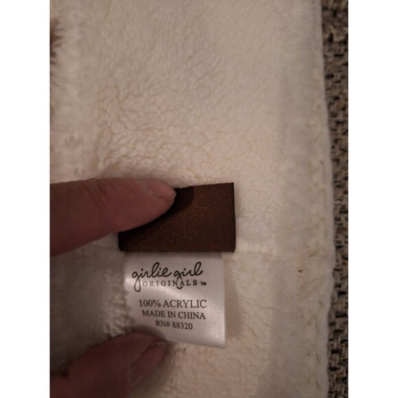 C C Women's Fleece Lined Sequin Embellished Knit Headband Ear Wrap Ivory - Picture 5 of 7